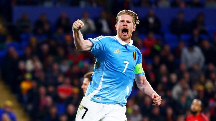 Kevin De Bruyne strălucește cu o dublă pentru Belgia, care rămâne neînvinsă și depășește pragul de 20 de goluri în preliminarii! 1 video kevin de bruyne dubla pentru nationala belgiei care ramane invincibila si depaseste 20 de goluri in preliminarii 68edf21dad792