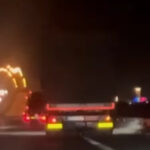 Un șofer de TIR străin, surprins în mijlocul haosului pe Autostrada A1, cu o alcoolemie de 2,67 g/l 3 video sofer de tir cetatean strain prins cand circula haotic pe autostrada a1 barbatul avea o alcoolemie de 267 g l 68f9123c0d0ec