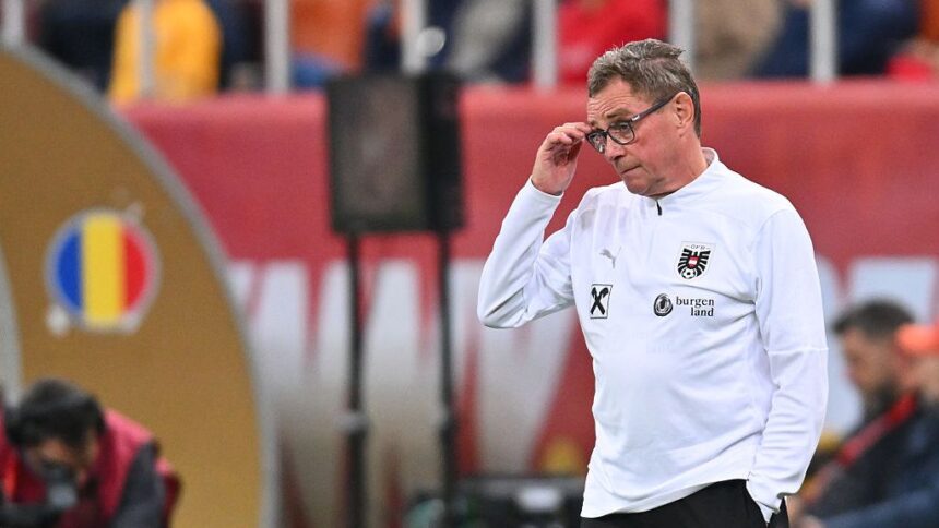 austria nu a trecut peste esecul cu romania ce spune ralf rangnick inaintea meciurilor decisive pentru cm 2026 690a202aab872