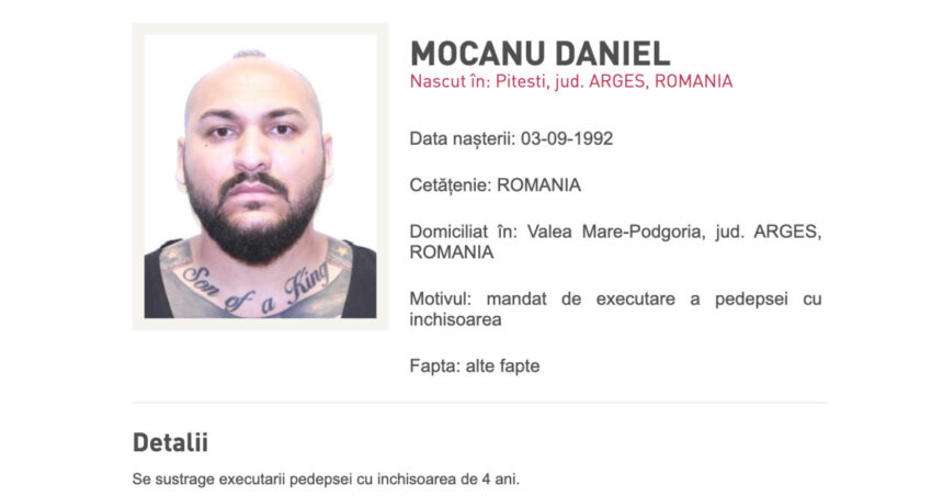 dani mocanu de negasit dupa ce a fost condamnat la patru ani de inchisoare politia l a dat in urmarire 690cb5923d188