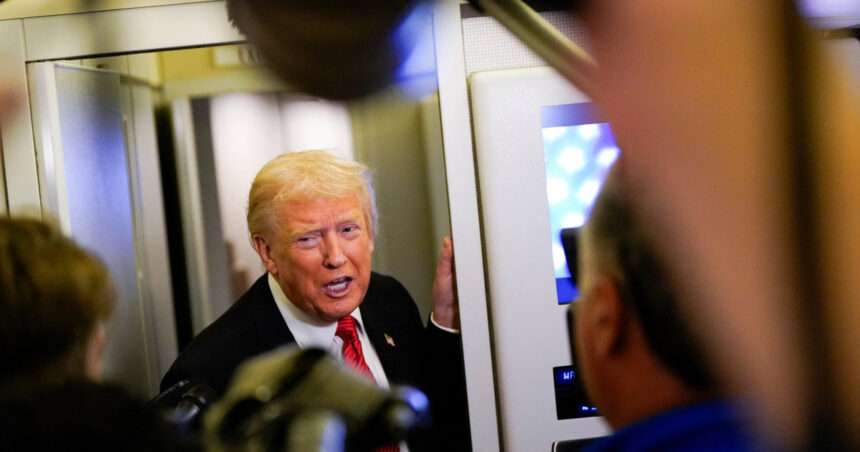 decizia luata deocamdata de donald trump privind rachetele tomahawk catre ucraina declaratii facute la bordul air force one 690869316b4d4