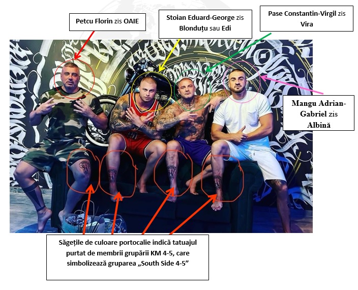 detalii din mafia druga si vira liderii south side 4 5 intalniri la ares tatuaje de clan placute personalizate amenintari se duce unul raman ceilalti toti aveti fami 6924dc6bca944