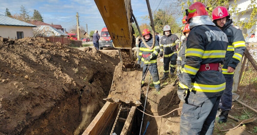 doi oameni care sapau un sant in prahova au fost prinsi la 5 metri sub pamant barbatii au murit in ciuda eforturilor salvatorilor 6914ec1d4aa93