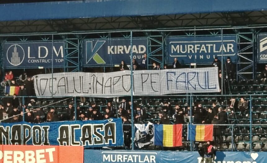 fanii farului s au saturat de promisiuni si cer noul stadion vrem inapoi acasa 690a357f1025a