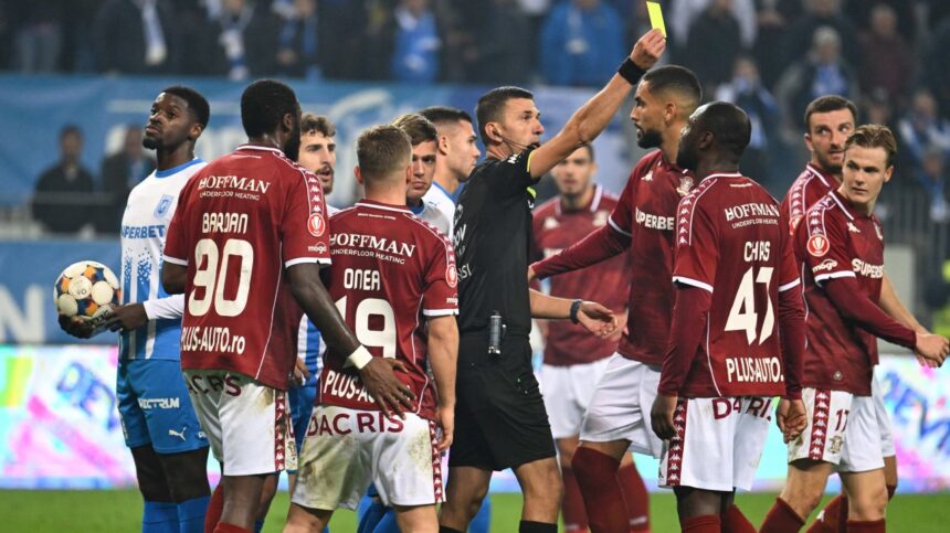 fanii universitatii craiova imprastie sageti dupa meciul cu rapid v am calcat in picioare fara asta nu va mai salveaza nimeni 6908d233d0415