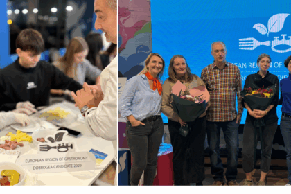 foto atelier interactiv dedicat educatiei prin gust organizat de explore dobrogea tinerii constanteni au descoperit povestile mancarii locale chiar de ziua dobrogei 691b460b8e475