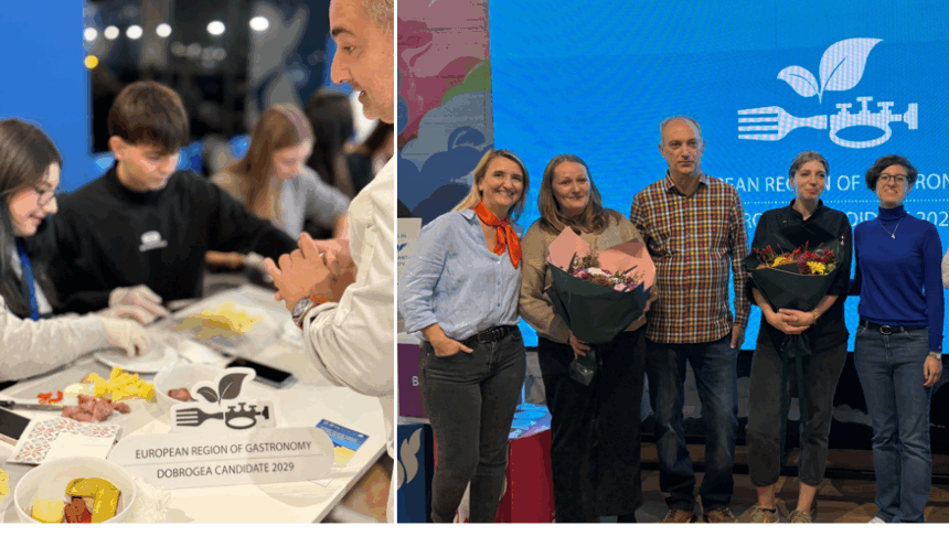 foto atelier interactiv dedicat educatiei prin gust organizat de explore dobrogea tinerii constanteni au descoperit povestile mancarii locale chiar de ziua dobrogei 691b460b8e475