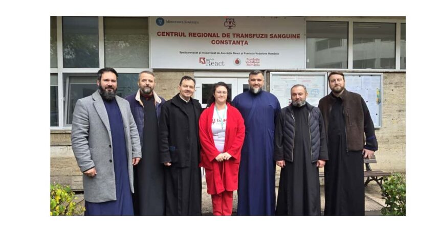 gest de solidaritate 30 de preoti din constanta au donat sange inainte de praznicul intrarii in biserica a maicii domnului 69201f264fad8