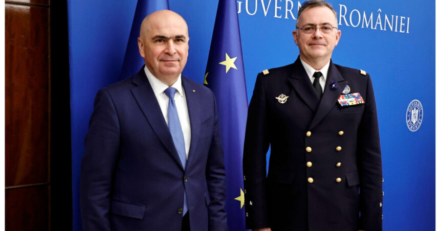 ilie bolojan intalnire cu amiralul pierre vandier prioritatile romaniei in nato si modernizarea armatei printre temele discutate 690a3cd09b328
