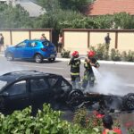 pompierii in alerta arde un autoturism pe o strada din localitatea 23 august 6914256fe467e