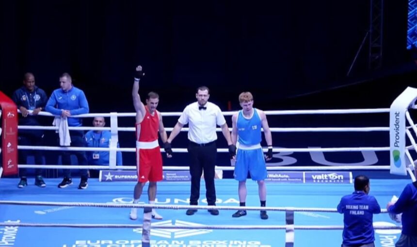 pugilistul de la csm constanta alexandru buleu s a calificat in sferturi la europenele u23 6924bd90565e9