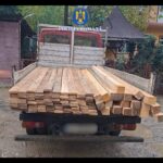 transport ilegal de lemne oprit in trafic de politistii din baneasa 69146ba040881
