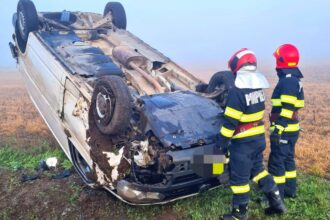 un autoturism s a rasturnat pe dn22 la iesire din mihai viteazu 690c3c6ec78f9
