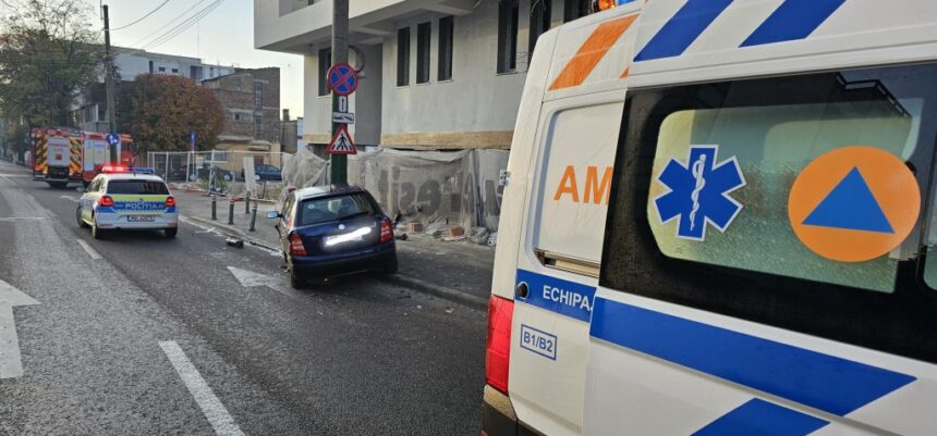 un politist baut a provocat accidentul cu 4 masini implicate in centrul orasului constanta a fugit de la fata locului 690732a0698e5