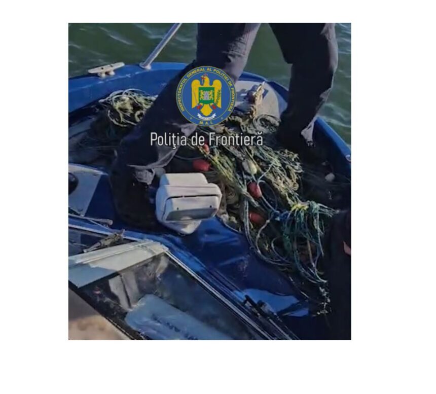 video actiune anti braconaj la tulcea plase ilegale recuperate si trei sturioni eliberati in marea neagra 69086af910551