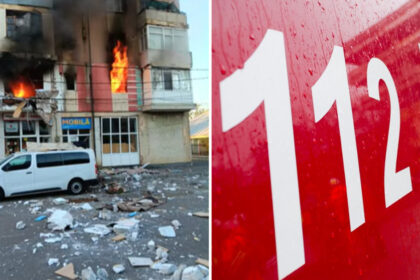 video explozie puternica intr un bloc din judetul braila mai multe apartamente in flacari echipaje isu si ambulante la fata locului 69247b4001fa8