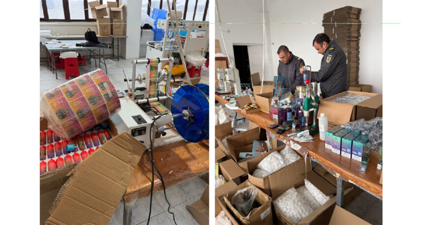 video fabrica ilegala de tigari electronice descoperita de anaf prejudiciu fiscal estimat la 4 milioane de euro 69202299c2a3a