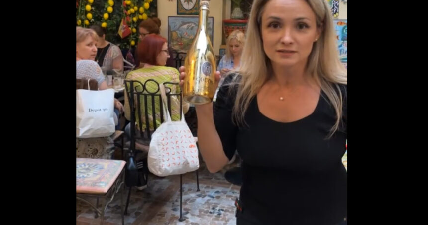 video fosta membra sos retinuta impreuna cu sotul ei dupa ce ar fi agresat doi vecini in varsta apoi le ar fi confiscat telefoanele 690881ed09d75