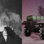 video o drona terestra ucraineana a supravietuit exploziei unei mine si atacurilor unui uav pentru a salva viata unui soldat ranit 690c370a3faa5