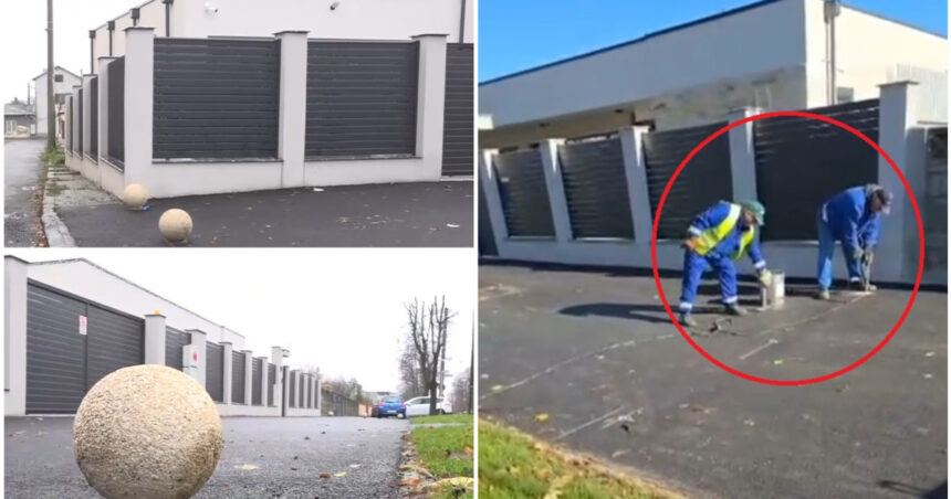 video o familie din galati s a facut stapana pe trotuar cu girul primariei proprietara se incurca in declaratii 692295ff3844d