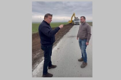video presedintele cjc florin mitroi si vicele razvan filipescu au verificat stadiul santierului de pe dj226 lucrarile avanseaza rapid 692952b1b4b95