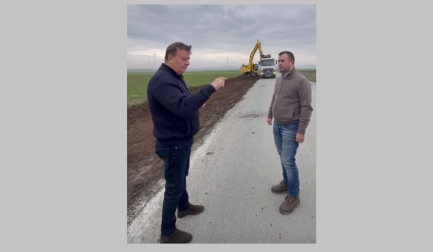 video presedintele cjc florin mitroi si vicele razvan filipescu au verificat stadiul santierului de pe dj226 lucrarile avanseaza rapid 692952b1b4b95