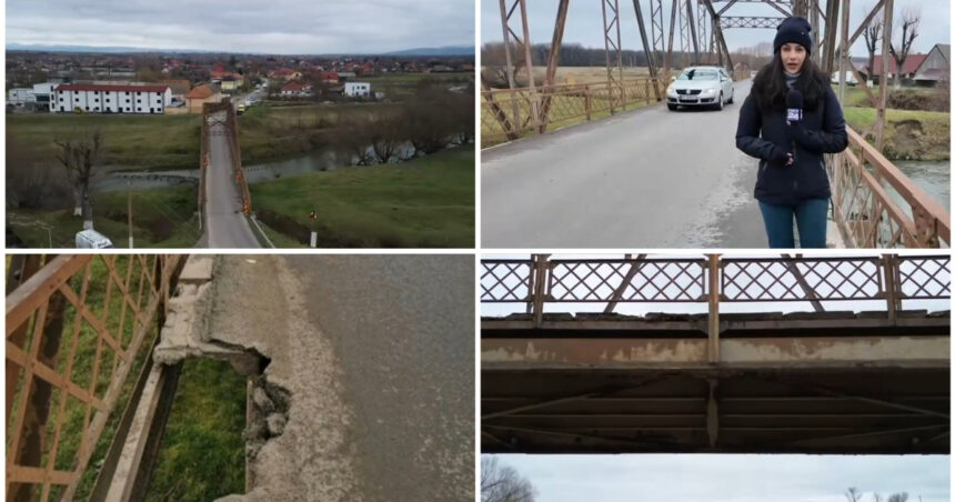 video scandal din cauza unui pod vechi de 100 de ani ce traverseaza raul olt motivul pentru care oamenii se opun demolarii 69292d7ec37eb