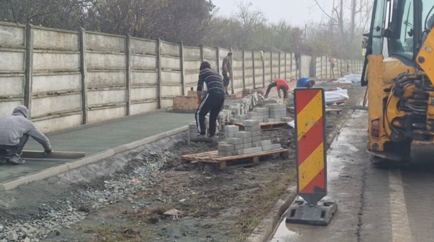 video se construieste trotuarul dintre vama veche si 2 mai unde sebi si roberta au fost ucisi in accident ce spune primarul mihai feodorof despre monumentul funerar al tinerilor 691f21fe54542