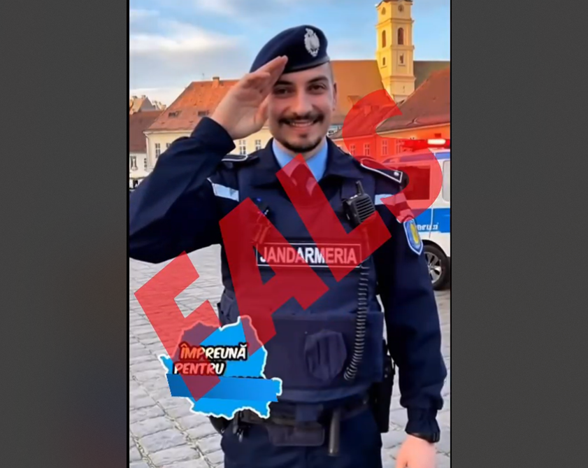 vieo jandarmeria romana avertizeaza asupra unui material video fals care circula in mediul online 692223bdb6855