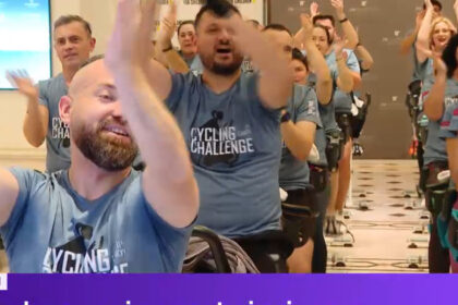 zeci de angajati din grupul digi au pedalat in ritm de fapte bune in cadrul unui eveniment caritabil pentru copii 69256a532f896