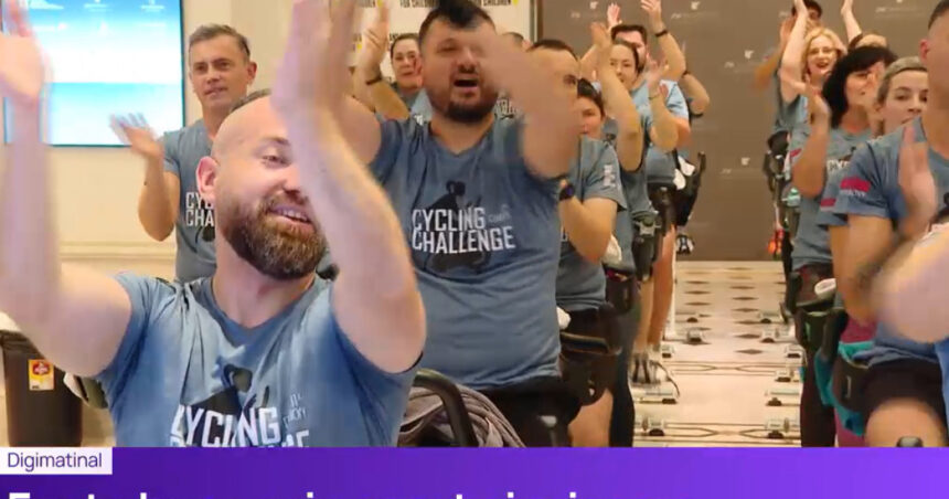 zeci de angajati din grupul digi au pedalat in ritm de fapte bune in cadrul unui eveniment caritabil pentru copii 69256a532f896