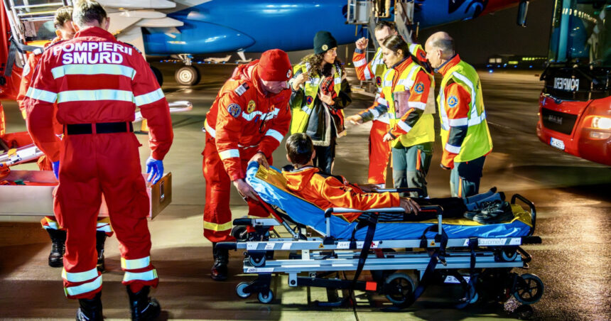 8 pacienti palestinieni din fasia gaza au fost adusi la bucuresti cu un avion militar 6 dintre ei au fost transferati in alte tari ue 6938176eda39e