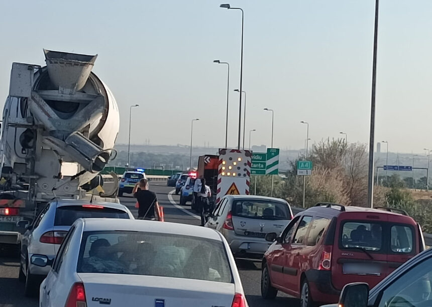 atentie soferi circulatie restrictionata pe autostrada a4 pe sensul dinspre agigea catre ovidiu iata motivul 6937cbff0a1b2
