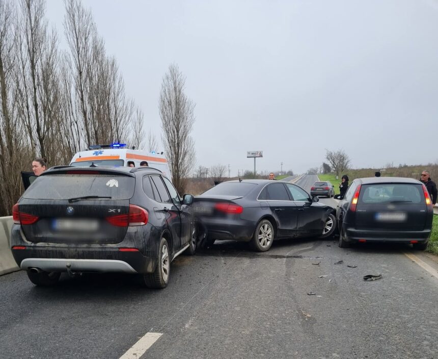 carambol cu 4 autoturisme la iesire din mangalia aproape de herghelie 6947eb3875f52