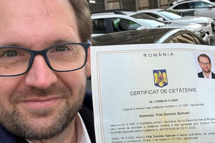 dominic fritz a devenit cetatean roman ce imens privilegiu sa imi fi putut alege iubirea pentru aceasta tara 69440a0b0c905