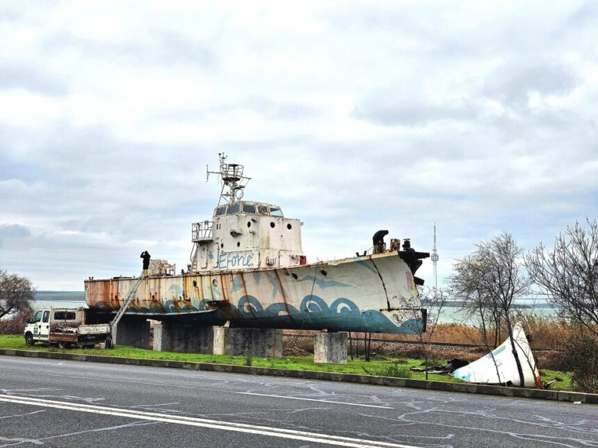 dupa modelul constantei si autoritatile din eforie dezafecteaza vaporasul montat pe dn 39 intre cele doua statiuni 6936d264e4b22