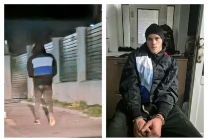 foto detalii de la capturarea detinutului evadat de la penitenciarul poarta alba iata unde a fost prins 694505fc34fe3
