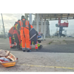 foto interventie de urgenta pe mare nava sar artemis misiune medevac in rada portului constanta pentru salvarea unui marinar 69397fd45433c