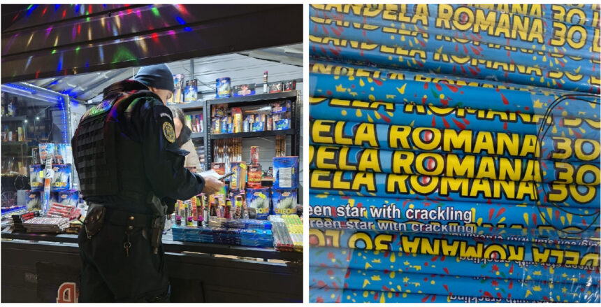 jandarmii constanteni controale la comerciantii de petarde marfa ilegala confiscata de oamenii legii 694130a9223f5