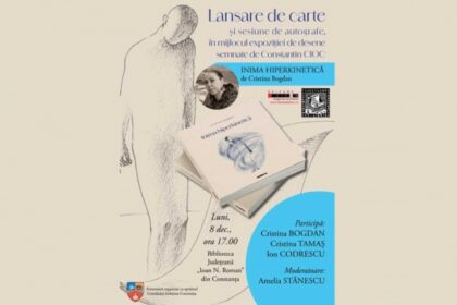 lansare de carte inima hiperkinetica de cristina bogdan luni 8 decembrie la biblioteca judeteana constanta 69319ed206c91