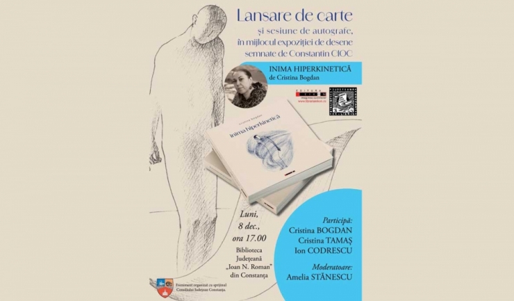 lansare de carte inima hiperkinetica de cristina bogdan luni 8 decembrie la biblioteca judeteana constanta 69319ed206c91