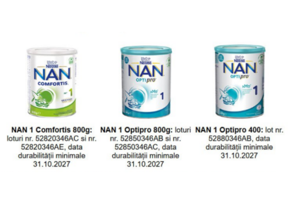 lapte praf nestle pentru sugari retras de la vanzare in romania dupa identificarea unei bacterii pe linia de productie 693c34716563b