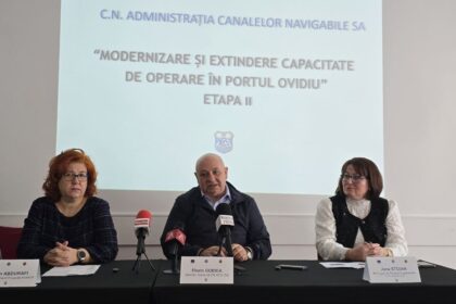 live foto video conducerea cn acn sa declaratii la finalizarea lucrarilor de modernizare si extindere din portul ovidiu ce spun directorul florin goidea echipa de proiect si constructorii 69393981baeef