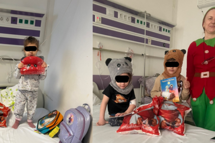 mos nicolae a sosit la micutii pacienti internati la spitalul judetean constanta si la spitalul de boli infectioase cu sprijinul sc arimex comexim 2000 srl 693440d7c6714