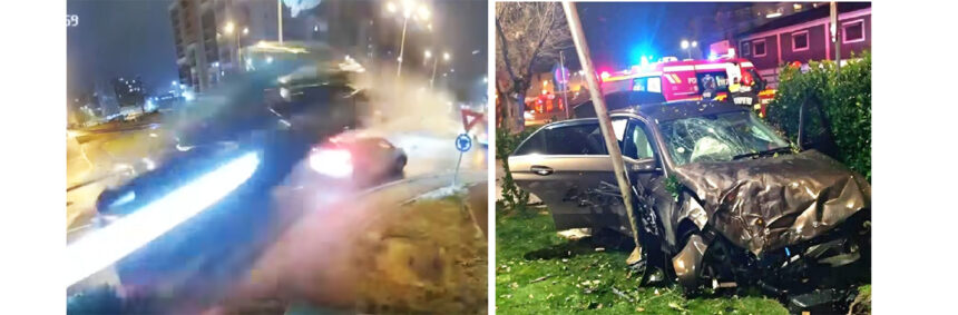 soferul care a zburat peste un sens giratoriu sanctionat ce masuri au luat politistii 693556ab9a539