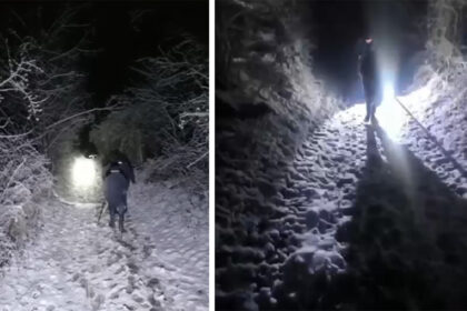 video cioban de 72 de ani gasit umbland descult in zapada jandarmii l au ajutat sa ajunga la spital 694c26207def6