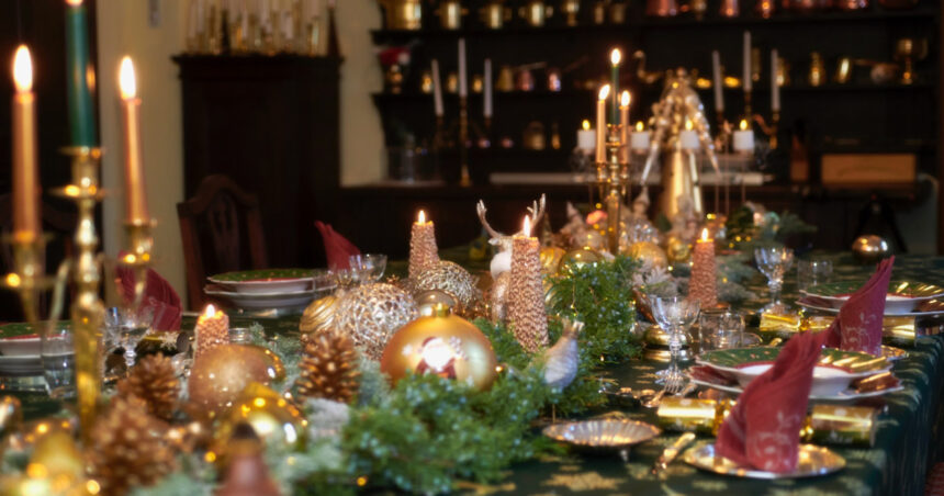 video cum arata masa de craciun in sufrageria de iarna a castelului savarsin 694d39faaad9c