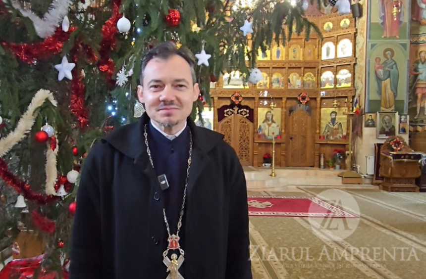 video parintele jean ion de la biserica sfantul vasile cel mare din constanta mesaj de craciun catre enoriasi sa facem loc lui dumnezeu in inimile noastre 694d23286f524
