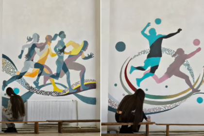 video sala de sport a colegiului national de arte regina maria din constanta o transformare spectaculoasa imbinand miscarea cu arta 693bbcf456fcf