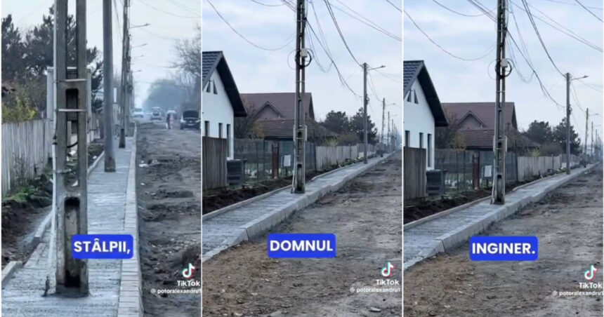 video stalpi lasati in mijlocul trotuarului la slobozia primarul cearta drumarii suntem cascadorii rasului ce ati facut este o panarama 693d8b2700f84